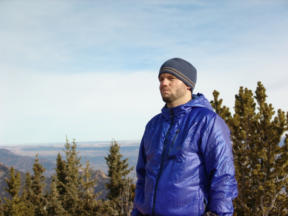 Matt on Mount Rosa